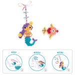 DJECO Artistic Aqua - Vizes gyöngykirakó képkészítő - Tengervarázs - Sea charm