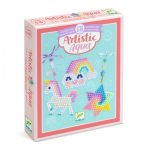 DJECO Artistic Aqua - Gyöngyből kép - Rainbow