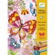 DJECO Csillámkép készítő - Pillangók - Butterflies