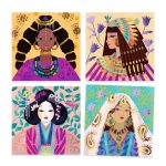 Djeco Fémfóliás színezés - Értékes ékszerek - Precious jewels