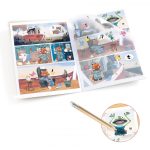 DJECO Satírozó képregény készítés - Tengerész és Romi - Sailor & Gipsy