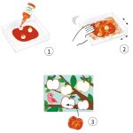 DJECO Festés üveggolyókkal - Painting with marbles