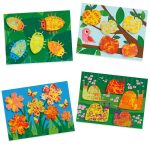 DJECO Festés üveggolyókkal - Painting with marbles