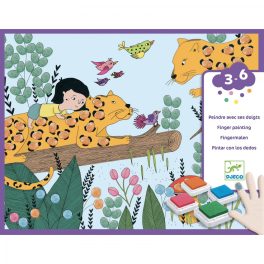 DJECO Ujjfestés - Érintés és festés - Touch and paint!
