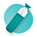 Dopper Original kulacs 450 ml - Tidal Teal (zöld)