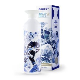   Dopper termosz 580 ml x Royal Delft – the TIDE (kék/fehér) Limitált szériás