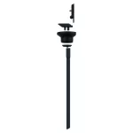 DOPPER Flip Straw, Fekete (szívószálas kupak)