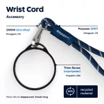 DOPPER csuklópánt FEKETE bögregyűrűvel – Midnight Silver