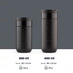 Dopper termoszbögre 400 ml – Blazing Black (fekete)