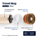 Dopper termoszbögre 300 ml – Earthy Brown (barna)
