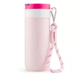 Dopper csuklópánt FEHÉR bögregyűrűvel – Cherry Pink
