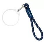 DOPPER csuklópánt FEHÉR bögregyűrűvel – Midnight Silver