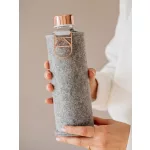 EQUA kulacs MISMATCH 750 ml, üveg Rose Gold