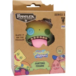 Fuggler pukizó figura nyitott dobozban S2