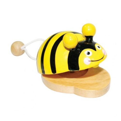 FKP Toys - Kasztanyetta állatfigurás (méhecskés)