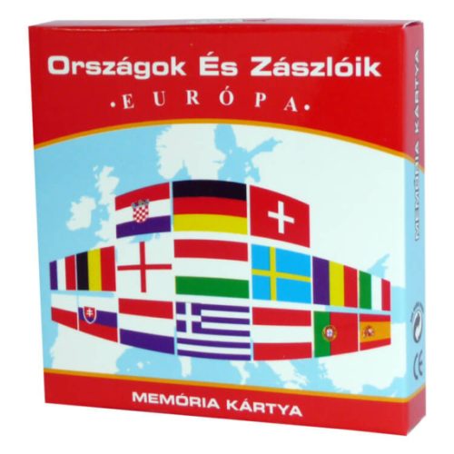 FKP Toys - Memóriakártya: Országok és zászlóik (Európa)
