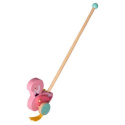 FKP Toys - Tologatós, totyogó flamingó