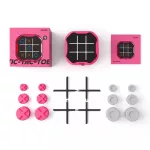 GiiKER Tic Tac Toe interaktív amőba - Okos logikai játék - pink