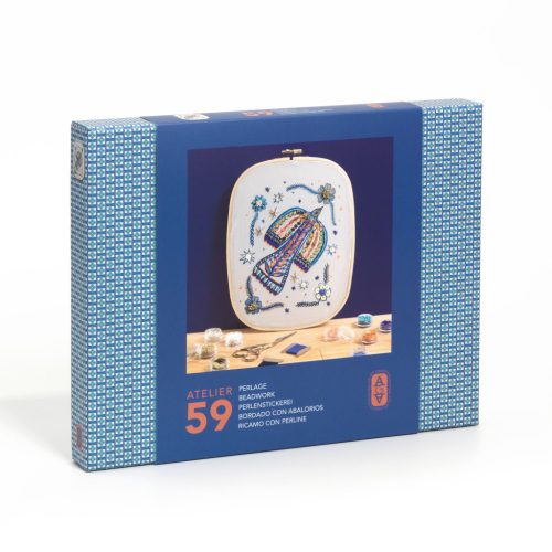 AGA - Atelier Grands Augustins Műterem 59 - Gyöngyhímzés, Gyöngymadár - Atelier 59, Beadwork