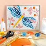 AGA - Atelier Grands Augustins - Műterem 72 - Mozaikkép, Szítakötő - Atelier 72, Mosaic