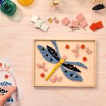 AGA - Atelier Grands Augustins - Műterem 72 - Mozaikkép, Szítakötő - Atelier 72, Mosaic