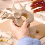 AGA - Atelier Grands Augustins Műterem 85 - Agyag szobor, Korall - Atelier 85, Modelling