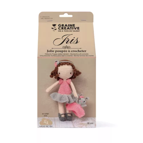 Graine Creative Horgolókészlet - Iris baba