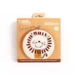 Graine Creative Hímzőkészlet – Oroszlán (15 cm)
