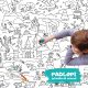 Hellomywall - Mese erdő Padlopi letörölhető színező, óriás méretben