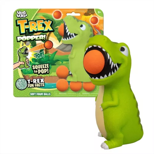 Zing Popper - T-Rex kilövő labdákkal
