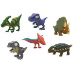 Craze Inkee vegán fürdőgolyó csomag - Dino figurával barackos jegestea aromával