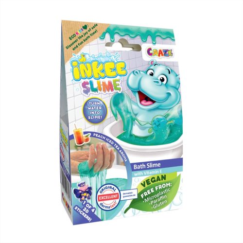 Craze Inkee vegán fürdő slime - Barack aromával