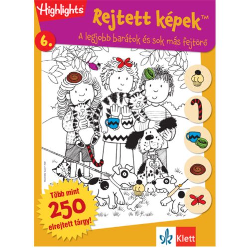 Klett Rejtett képek 6. A legjobb barátok és sok más fejtörő