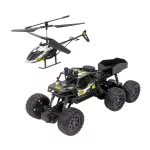 Kaboom Kokan 052 2 az 1-ben távirányítós autó és helikopter