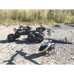 Kaboom Kokan 052 2 az 1-ben távirányítós autó és helikopter