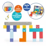 LUDI Mini mágneses építőkockák