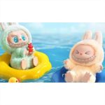 Labubu ülő figura, 17 cm