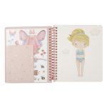 Little Dutch Öltöztess fel matricás füzet - Rosa és barátai