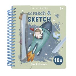 Little Dutch Karckép készítő füzet - Jim és barátai