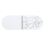 Little Dutch kifestő könyv 4 színű festékkel és ecsettel