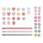 Little Dutch charm karkötő készítő készlet - Fairy Garden