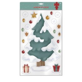 Little Dutch Karácsonyi ablak matrica – karácsonyfa
