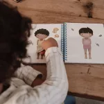 Little Dutch öltöztess fel matricás füzet - Forest Friends