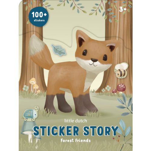Little Dutch matrica szett - Forest Friend