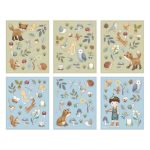 Little Dutch matrica szett - Forest Friend