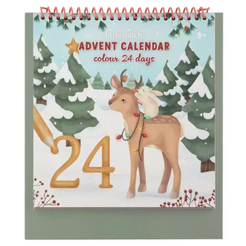 Little Dutch adventi kalendárium színező Új