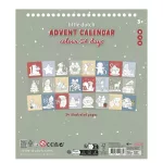 Little Dutch adventi kalendárium színező Új