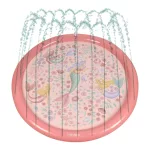 Little Dutch Felfújható vízpermetező szőnyeg - Dreamy Mermaid