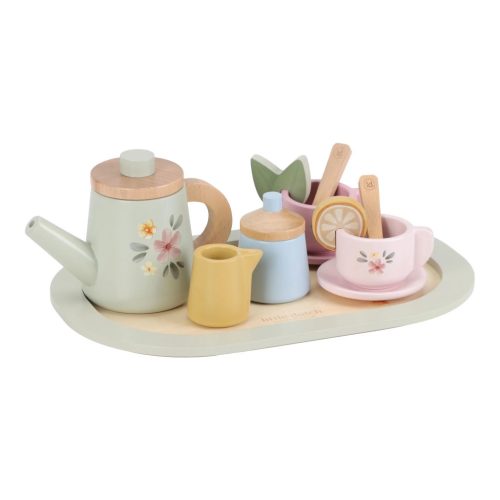 Little Dutch Fa teáskészlet - Multicolored Essentials