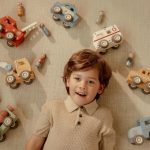 Little Dutch Mentőautó figurával - White Essentials